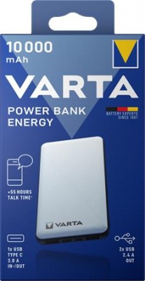 Power bank, 10.000mAh, VARTA