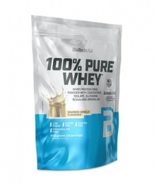 Tejsavó fehérjepor, 400g, BIOTECH USA "100% Pure Whey", bourbon vanília